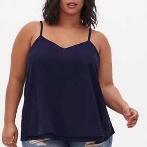 Torrid 4X double layer chiffon Cami.